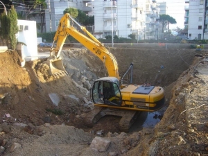 Excavación de tierra en Salou