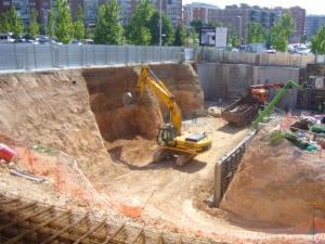 Excavación de tierra y roca con ejecución de bataches en Tarragona